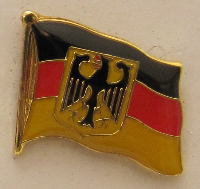 Pin Anstecker Flagge Fahne Deutschland Dienstflagge Staatsflagge Adler Flaggenpin Button Badge Flagg