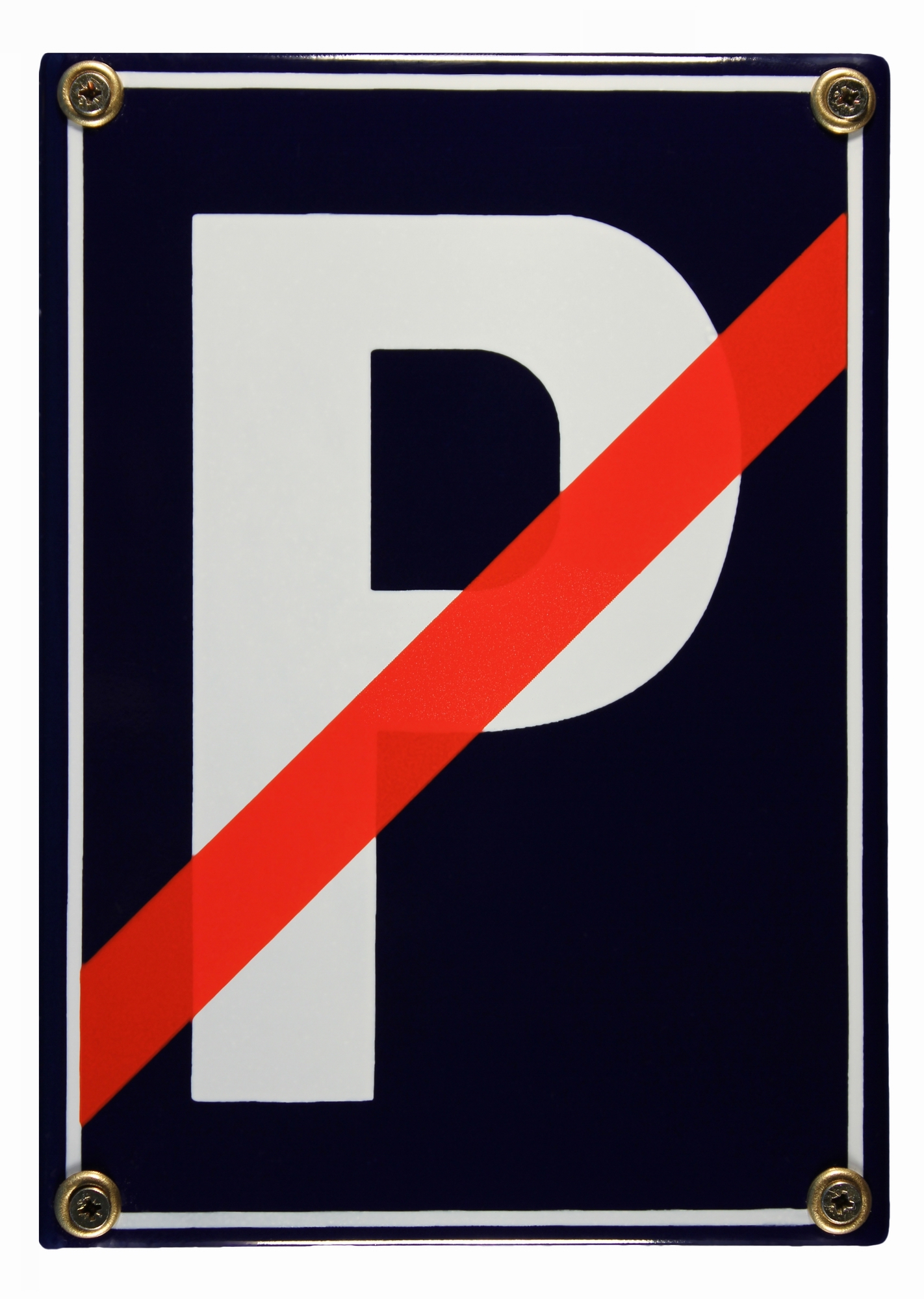 verkehrszeichen-parkplatz-rot-durchgestrichen Emaille Schild Parkplatz rot durchgestrichen Verkehrsschild Verkehrszeichen Emailleschild Verbotssch