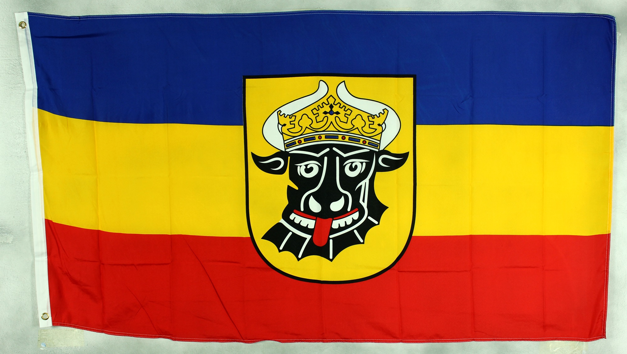 Flagge Fahne Mecklenburg Ochsenkopf 90x60 cm