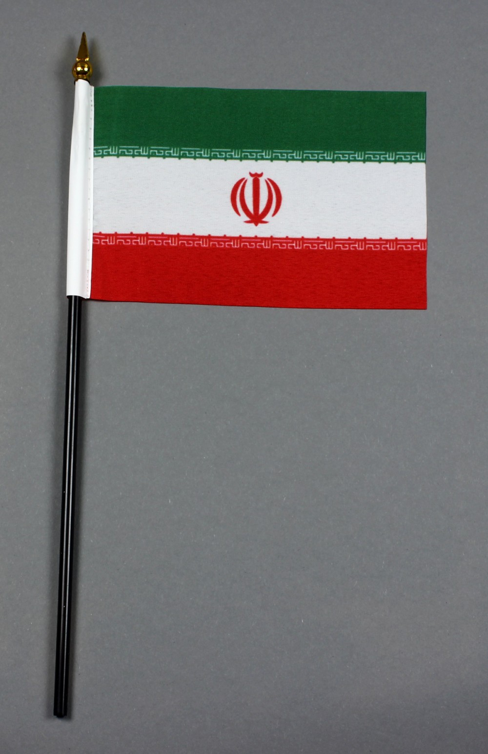 Kleine Tischflagge Iran 10x15 cm optional mit Tischfähnchenständer