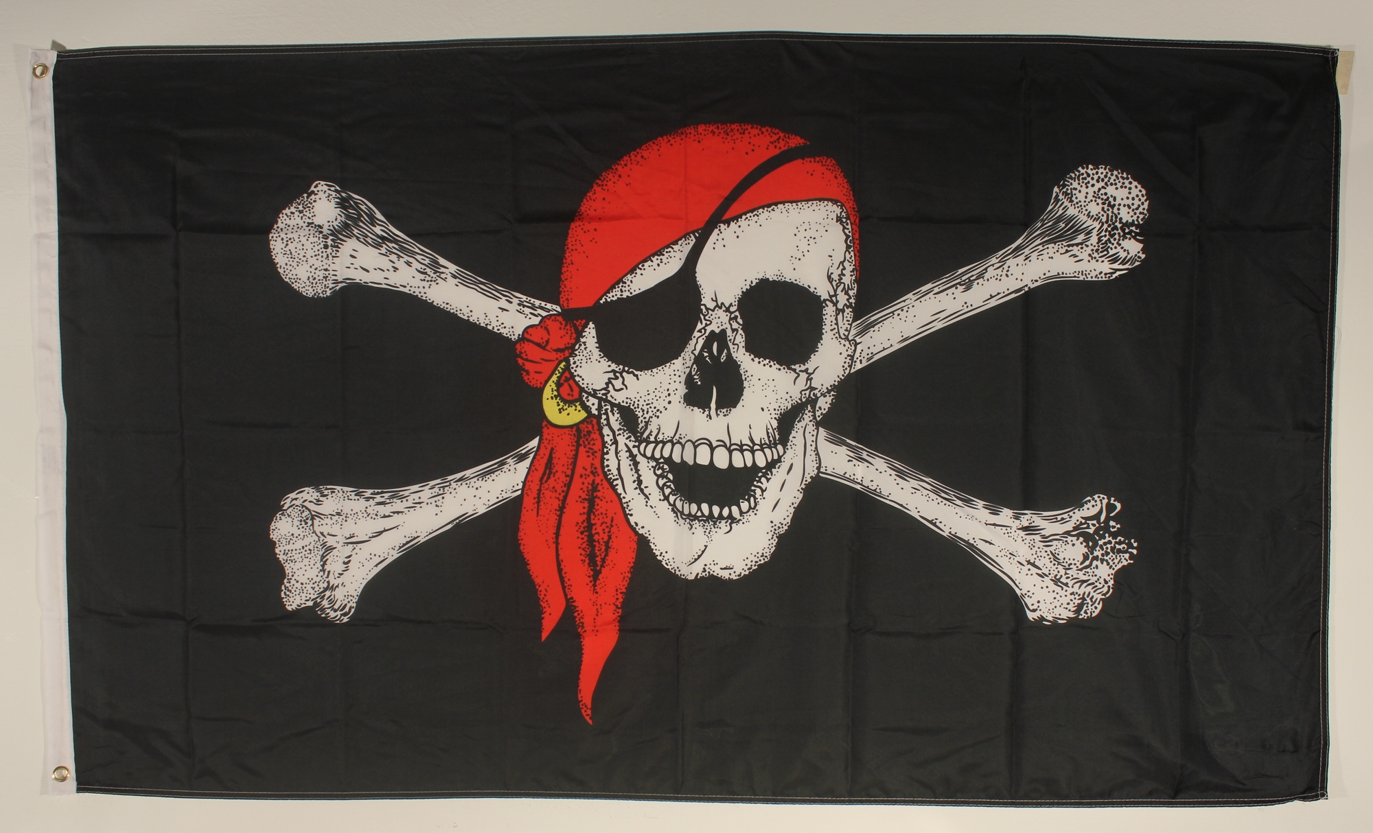 Flagge Fahne : Pirat mit Kopftuch