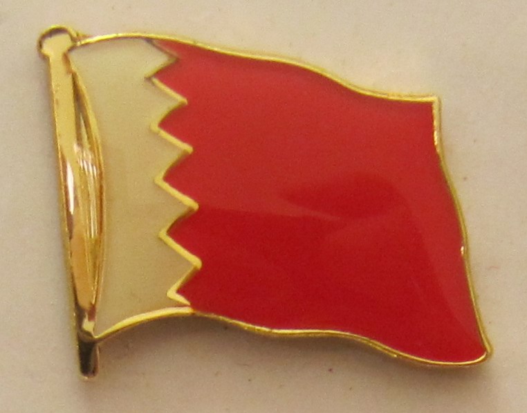 pin_flagge_bahrain Bahrain Pin Anstecker Flagge Fahne Nationalflagge