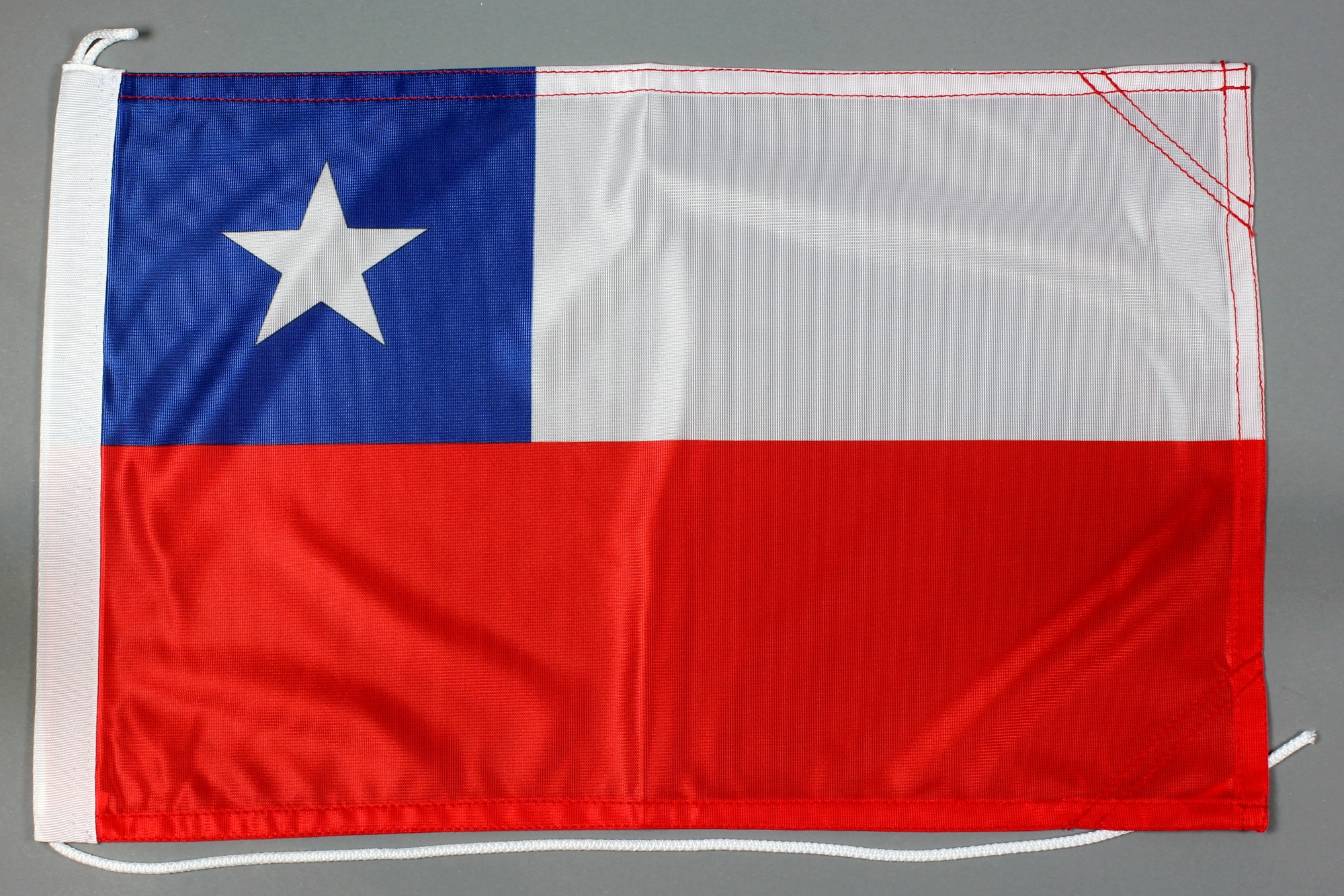 Bootsflagge Chile 30x45 cm Motorradflagge Bootsfahne