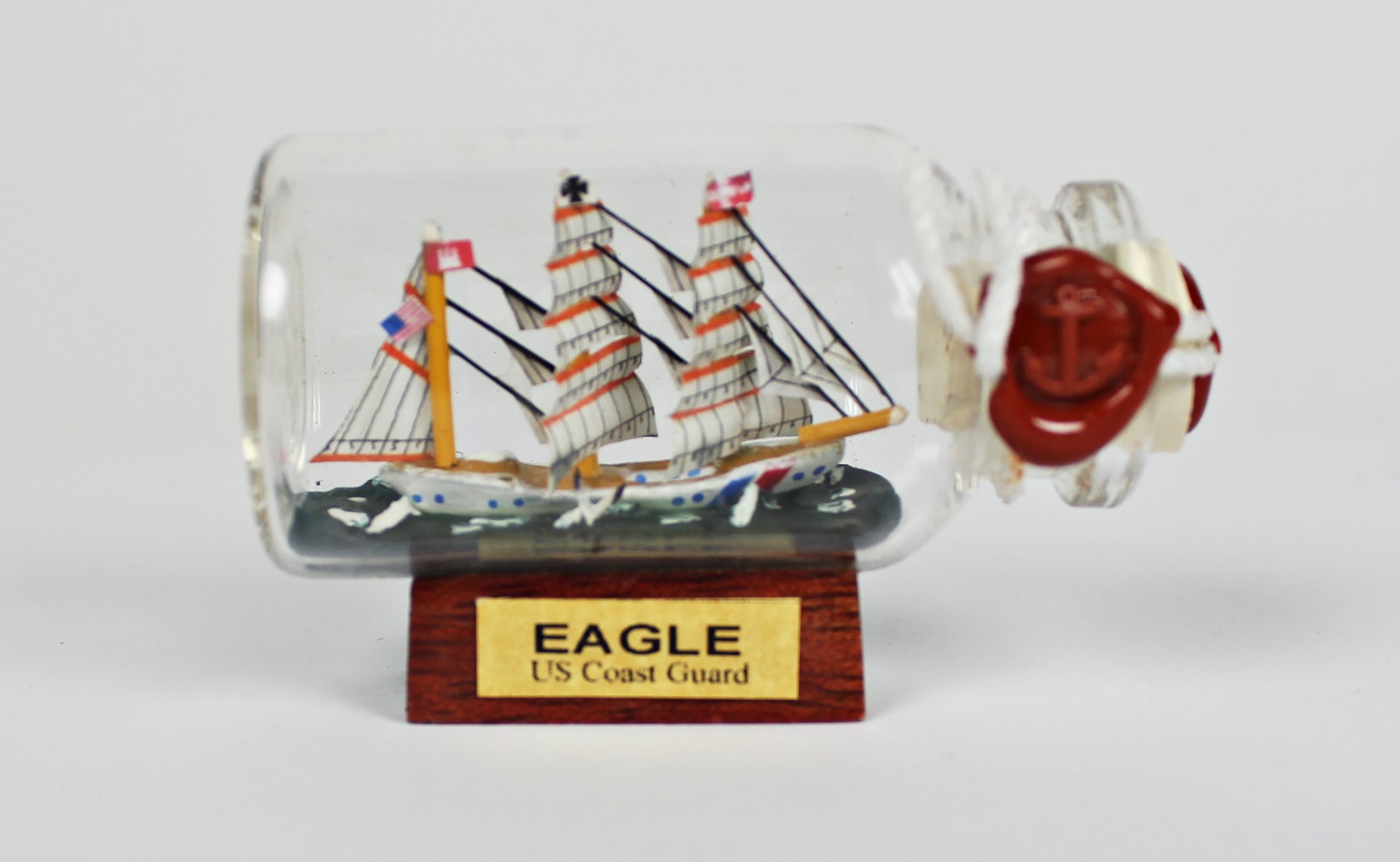 Eagle Mini Buddelschiff 10 ml 5x2 cm Flaschenschiff