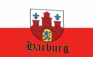 Flagge Fahne Harburg (Bezirk Hamburg)