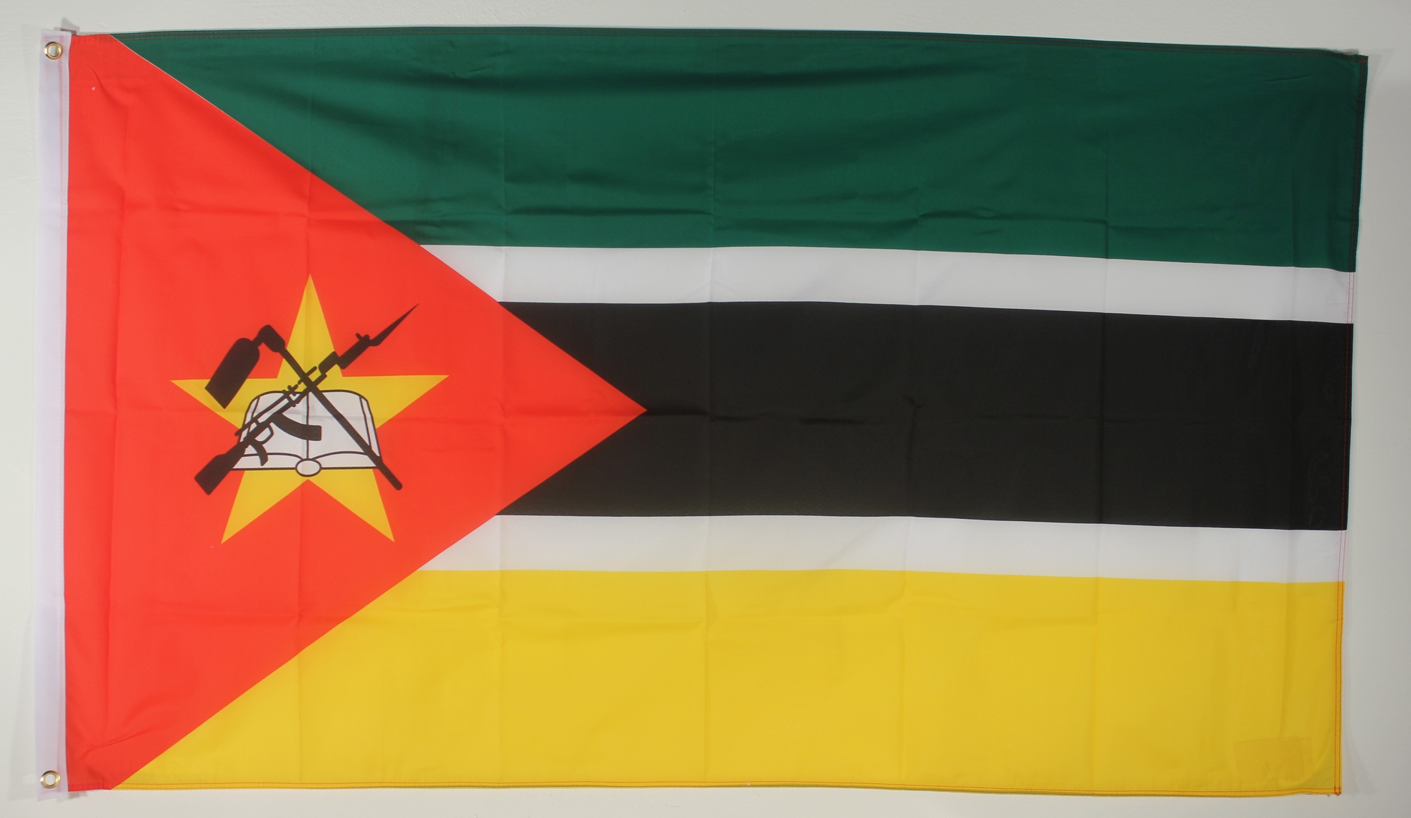 Flagge Fahne : Mosambik Nationalflagge Nationalfahne Mosambique