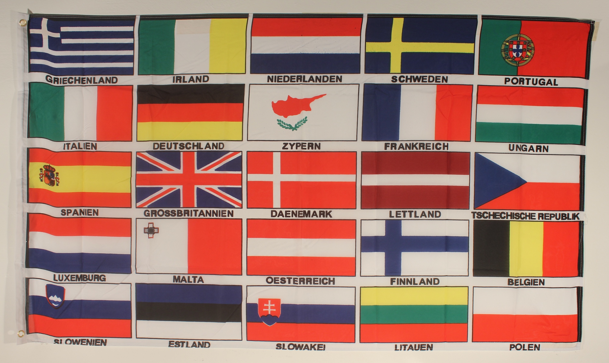 Flagge Fahne : Europa / 25 Staaten