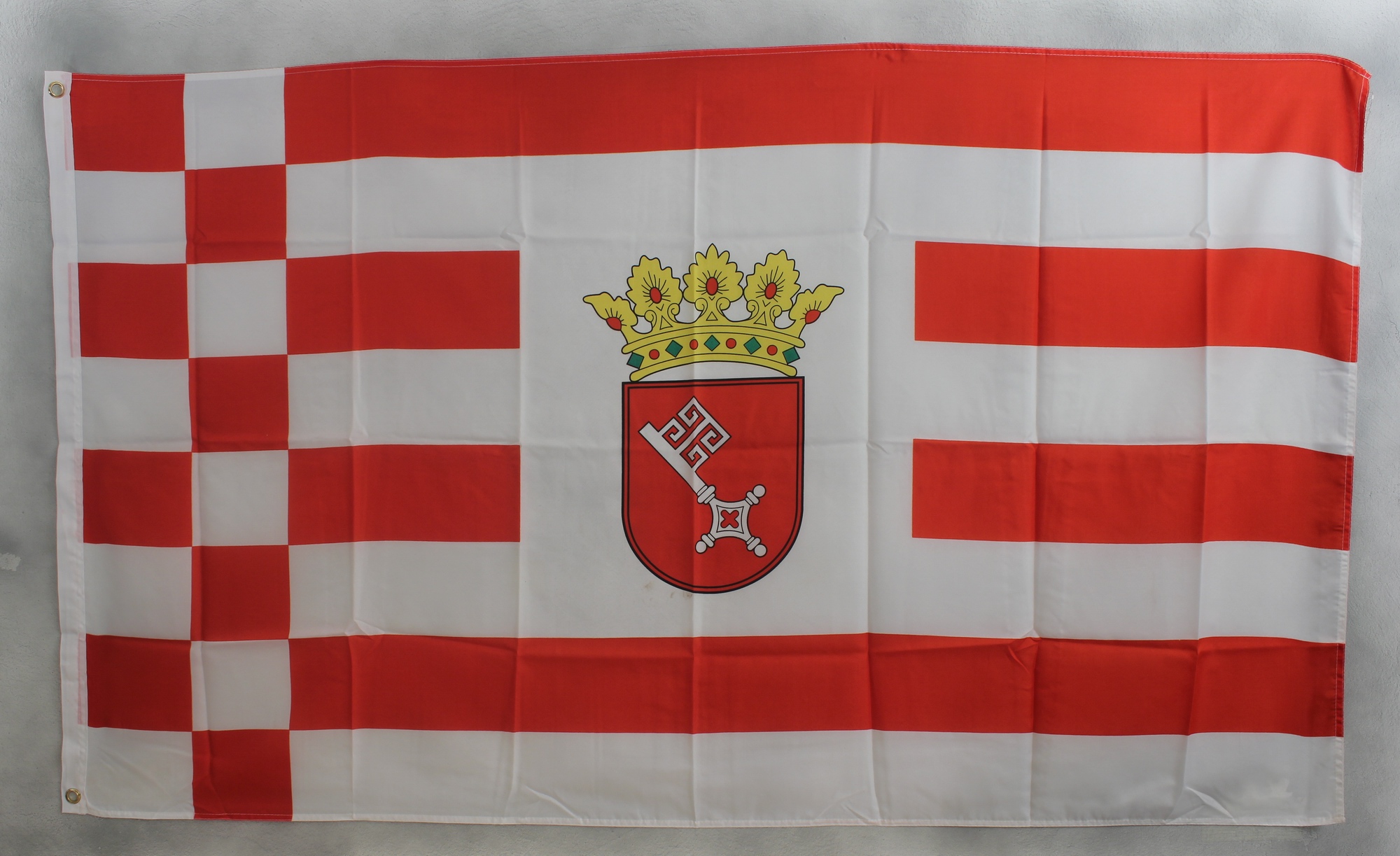 flagge-bremen Bremen Flagge Großformat 250 x 150 cm wetterfest