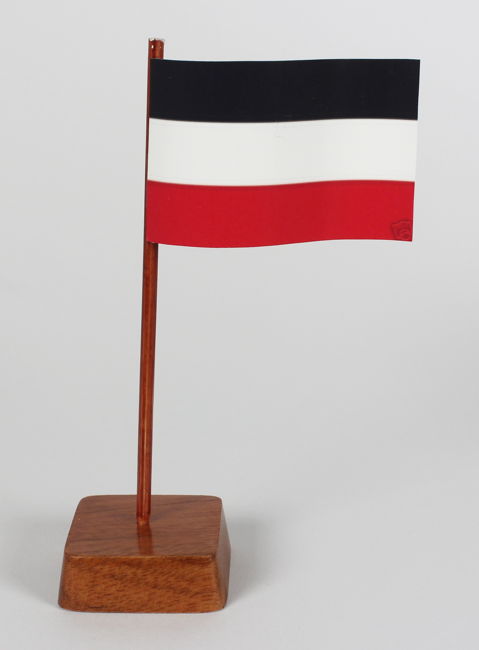 Mini Tischflagge Deutsches Kaiserreich Reichsflagge Höhe 13 cm Tischfähnchen