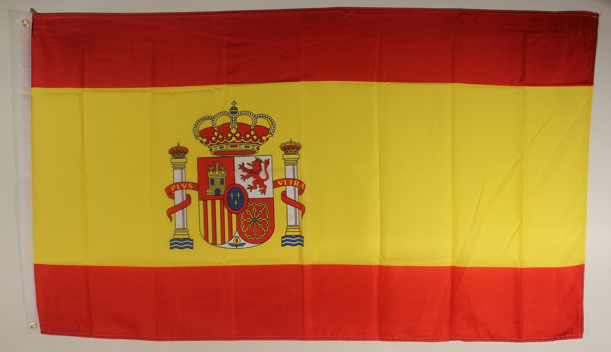 Flagge Fahne Spanien mit Wappen 90x60 cm