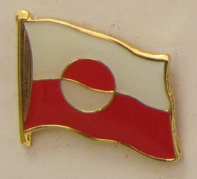 Pin Anstecker Flagge Fahne Grönland Flaggenpin Button Badge Flaggen Clip Anstecknadel