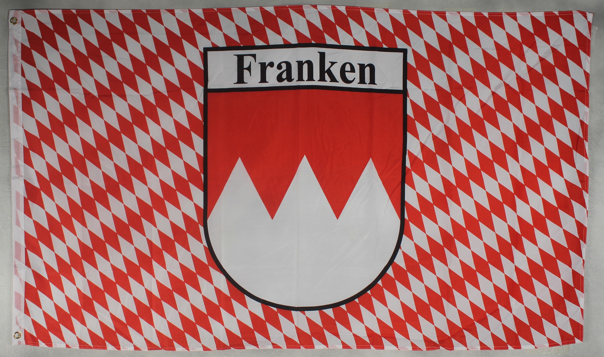 Flagge Fahne Franken mit Raute